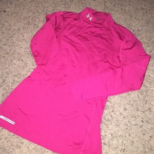 Under armour cold gear mock long sleeve fleece
